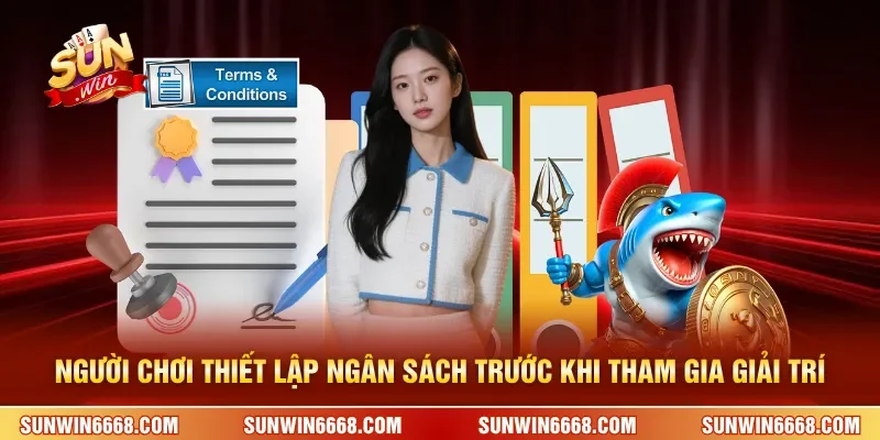 Người chơi thiết lập ngân sách trước khi tham gia giải trí