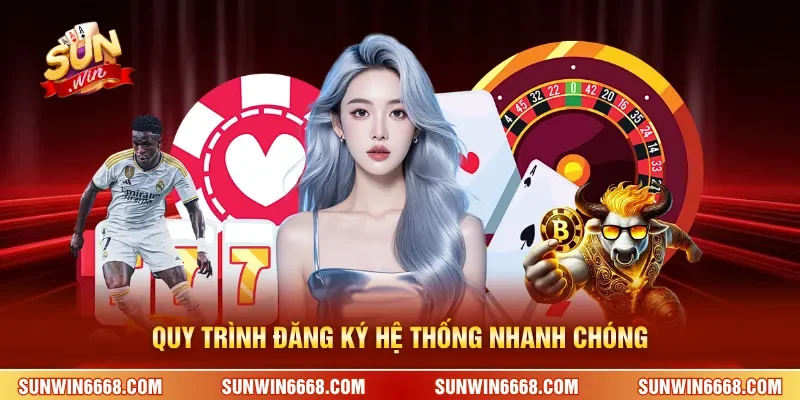 Quy trình đăng ký hệ thống nhanh chóng
